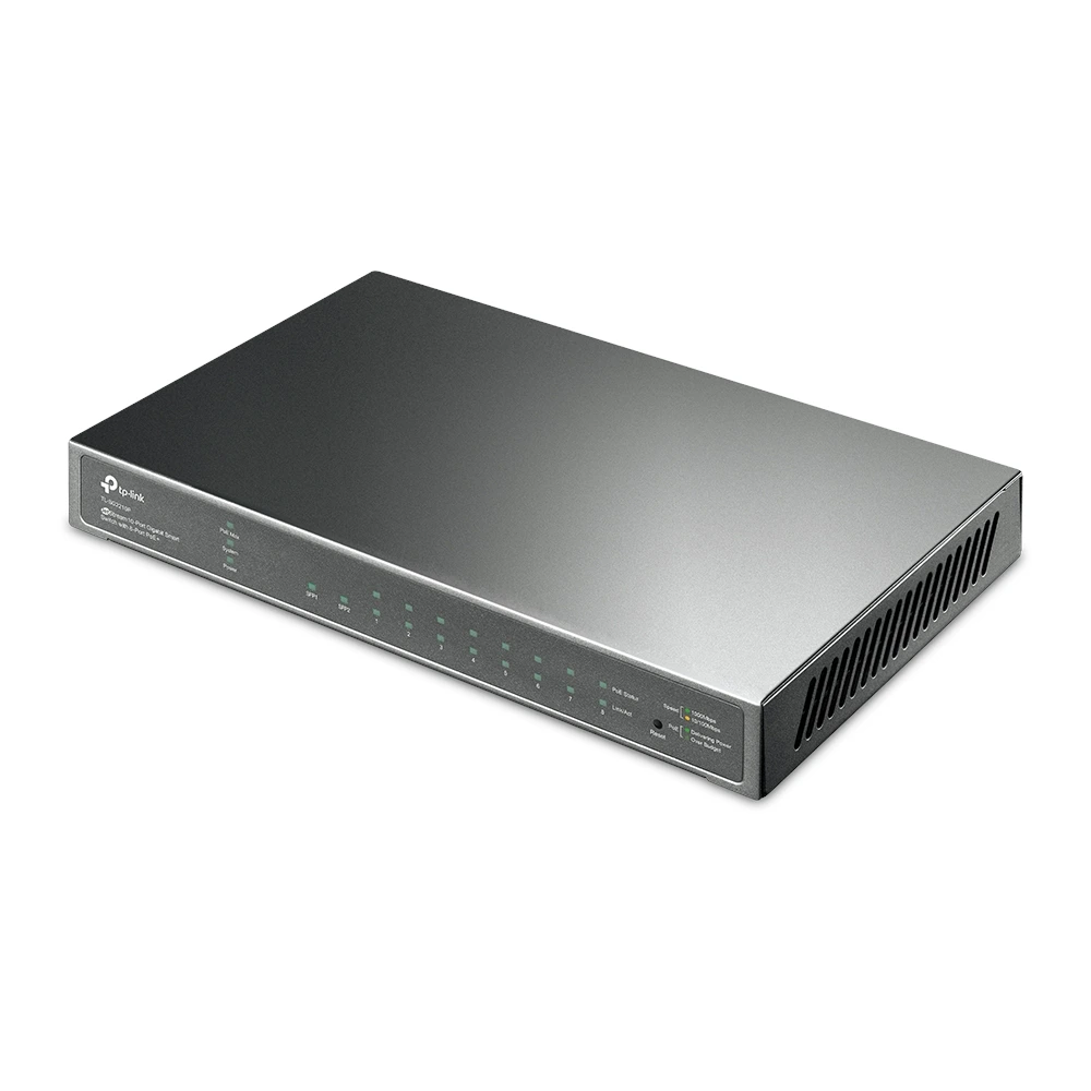 TP-Link Omada Access PoE+ Switch 8 Port (8 GE + 2 GE SFP Port) SG2210P view 4